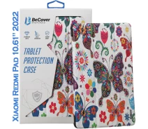 Купить - чехол  Чехол-книжка BeCover Smart Case для Xiaomi Redmi Pad 10.61" 2022 Butterfly (708731)