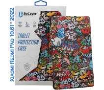 Купить - чехол  Чехол-книжка BeCover Smart Case для Xiaomi Redmi Pad 10.61" 2022 Graffiti (708734)
