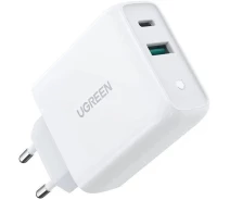 Купить - смартфон и телефон  Зарядное устройство UGREEN CD170 38W USB/Type-C белый