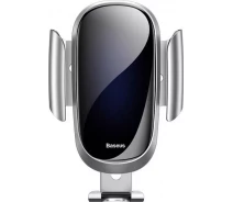 Купить - автомобильный держатель  Baseus Future Gravity Air type Silver (SUYL-WL0S)