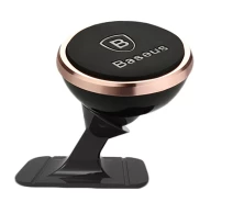 Купить - автомобильный держатель  Магнитный держатель Baseus 360-degree Rotation Magnetic Mount Holder, Rose Gold (SUGENT-NT0R)