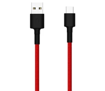 Купить - аксессуар к смартфону  Кабель Xiaomi Mi Braided USB Type-C 1m Red (SJV4110GL)