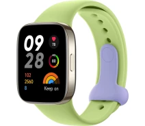 Купить - аксессуар к смарт-чсасам  Ремешок Redmi Watch 3 Silicone Strap Lime Green (Зеленый)