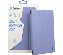 Купить - чехол  Чехол-книга Soft Edge TPU BeCover с креплением для стилуса для Xiaomi Redmi Pad SE 8.7" Purple (712571)