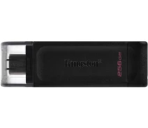 Купить - флешку  Флэш-память USB Kingston DT 70 256GB Type-C (DT70/256GB)