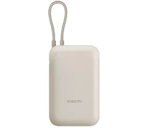 Купить - power bank  Power Bank Xiaomi 10000mAh 22.5W (Integrated Cable) (BHR9072GL)беж