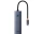 Купить - кардридер  Хаб-адаптер Baseus 4-Port Type-C/USB*4 (B0005280A813-03) серый