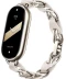 Фото № 1 Ремешок Xiaomi Smart Band 8/9 Chain White (белый)(BHR7301CN)