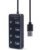 Фото № 2 Концентратор USB3.2 Gen1 Gembird UHB-U3P4P-01