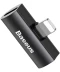 Фото № 3 Адаптер Baseus iP Male to Dual iP Adapter L46 (CAL46-01) черн.