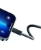 Фото № 6 Кабель Baseus Type-C to Lightning 20W 1m (CALD000016) серый