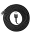 Фото № 1 Кабель Baseus USB to Lightning 2A 3m (CALKLF-RG1) серый/черный