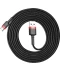 Фото № 2 Кабель Baseus USB to Type-C 2A 3m (CATKLF-U91) крас/черн