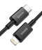 Фото № 2 Кабель Baseus Type-C to Lightning PD 20W 1m (CATLYS-A01) черный