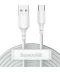 Фото № 1 Кабель Baseus USB to Type-C 5A 1.5m (TZCATZJ-02) белый