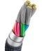 Фото № 4 Кабель Baseus USB to Type-C 100W 1.2m (CAJY000401) черный