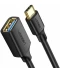 Фото № 1 Переходник UGREEN US154 USB-C Male/USB 3.0 A Female(30701)черн.