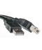 Фото № 1 Кабель PowerPlant USB 2.0 AM – BM, 5м, Dferrites KD00AS1227