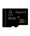 Фото № 1 Карта памяти Apacer microSDHC UHS-I 16GB сlass10 без адаптера (AP16GMCSH10U1-RA)
