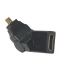Фото № 1  -переходник PowerPlant HDMI AF - micro HDMI AM, 360 градусов