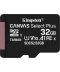 Фото № 1 Карта памяти Kingston 32GB microSDHC Canvas Select Plus 100R A1 C10 (SDCS2/32GBSP)
