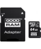 Фото № 1 Карта памяти Goodram microSDXC 64GB UHS-I class 10 + adapter (M1AA-0640R12)