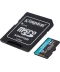 Фото № 3 Карта памяти Kingston MicroSDXC 64GB Canvas Go! Plus Class 10 UHS-I U3 V30 A2 + SD-адаптер (SDCG3/64GB)