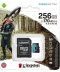 Фото № 1 Карта памяти Kingston MicroSDXC 256GB Canvas Go! Plus Class 10 UHS-I U3 V30 A2 + SD-адаптер (SDCG3/256GB)