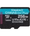 Фото № 4 Карта памяти Kingston MicroSDXC 256GB Canvas Go! Plus Class 10 UHS-I U3 V30 A2 + SD-адаптер (SDCG3/256GB)