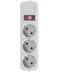 Фото № 1 Сетевой фильтр Maxxter SPM3-G-6G 1.8 м, 3 розетки White
