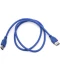 Фото № 1 Кабель PowerPlant USB 3.0 AF – AM, 1 м (CA911134)