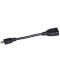 Фото № 2 Кабель PowerPlant OTG USB 2.0 AF - Mini, 0.1м (KD00AS1234)