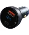 Фото № 3 Зарядное устройство Baseus Particular Digital Display QC+PPS Dual Quick Charger Car Charger, Dark Gray (CCKX-C0G)