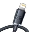 Фото № 3 Кабель Baseus USB to Lightning 2.4A 1.2m (CAJY000001) черный