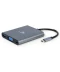 Фото № 2 Док-станция Cablexpert USB-C Grey (A-CM-COMBO6-01)