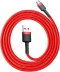 Фото № 4 Кабель Baseus USB to Micro 2.4A 1m (CAMKLF-B09) Red/Red