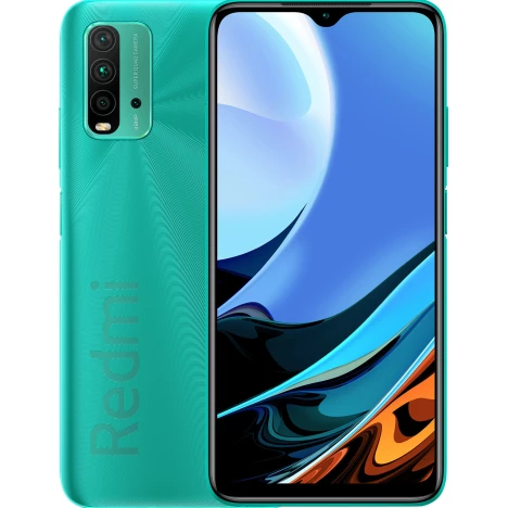 スマートフォン本体 Xiaomi Redmi 9T 4GB RAM 64GB ROM Xiaomi Redmi 9T 4/64 Ocean Green – купити в Києві і Україні по