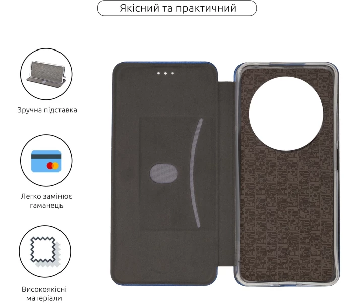 Фото - чохол для смартфону Чохол-книжка ArmorStandart G-Case 4G Blue (ARM79386) для Xiaomi Redmi 14C
