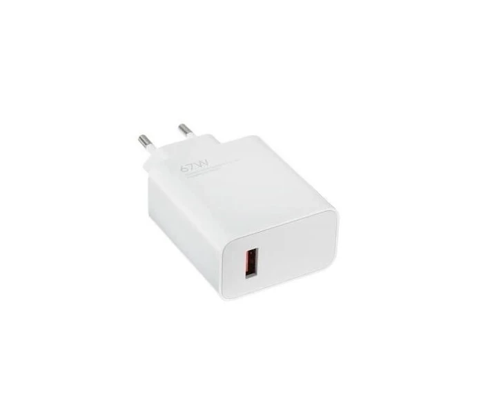 Фото - зарядний пристрій для телефону і планшета Зарядний пристрій Xiaomi 67W HyperCharge (Type-A) (BHR07SKEU) білий