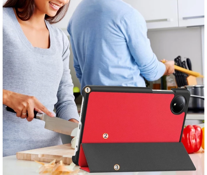 Фото - чохол для планшета Чохол-книжка BeCover Smart Case для Xiaomi Redmi Pad SE 8.7" Red (711908)
