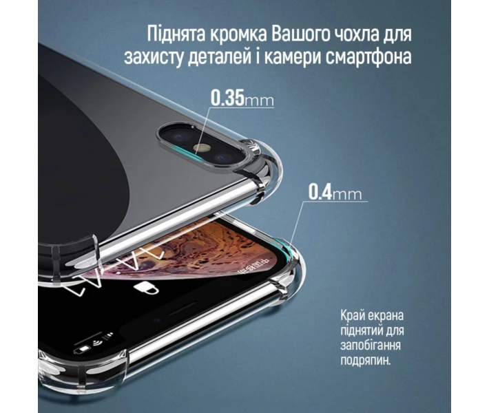 Фото - чохол для смартфону Чохол ColorWay Xiaomi 15T TPU AntiShock Clear (CW-CTASX15T)