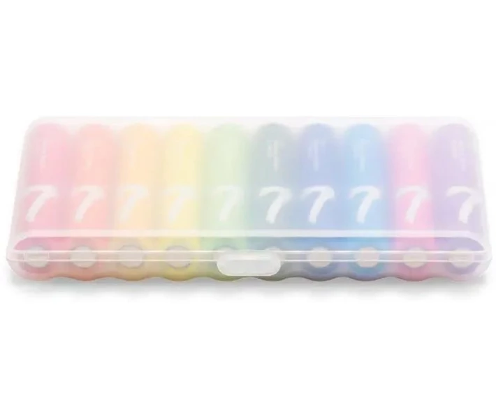 Фото - батарейку та аккумулятор Батарейка ZMI Rainbow AAA Alkaline (AA701) 10шт/бл