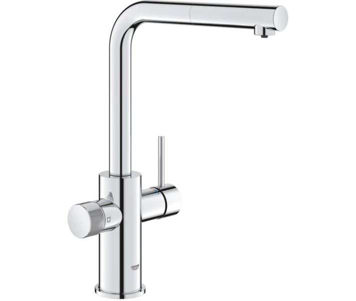 Фото - смеситель Змішувач для кухні Grohe Blue Pure Minta, хром (30601000)