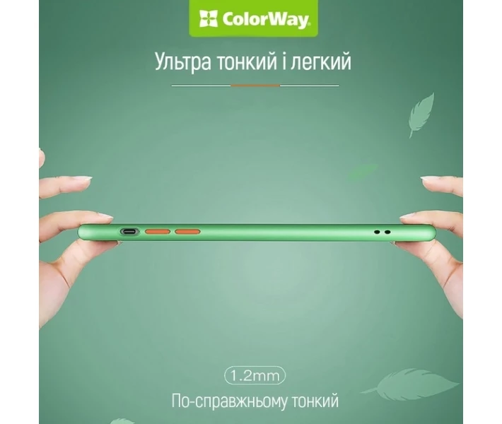 Фото - чохол для смартфону Чохол ColorWay Smart Matte чорний (CW-CSMXR14C-BK) для Xiaomi Redmi 14C