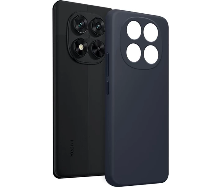 Фото - чохол для смартфону Чохол MAKE Silicone Midnight Black (MCL-XRN14P4GBK) для Xiaomi Redmi Note 14 Pro 4G