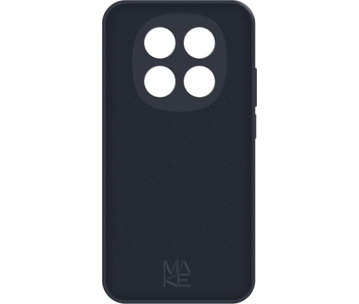 Фото - чохол для смартфону Чохол MAKE Silicone Midnight Black (MCL-XRN14P4GBK) для Xiaomi Redmi Note 14 Pro 4G