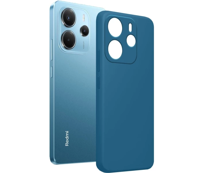 Фото - чохол для смартфону Чохол MAKE Silicone Ocean Blue (MCL-XRN144GOB) для Xiaomi Redmi Note 14 4G