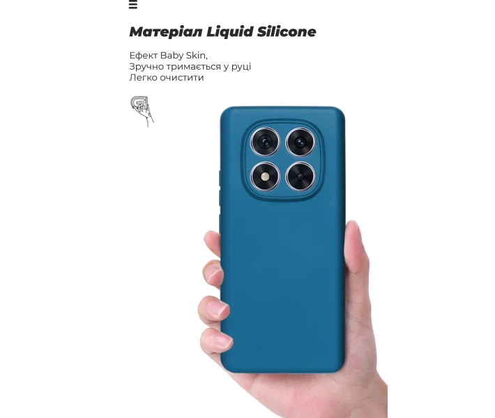 Фото - чохол для смартфону Чохол ArmorStandart ICON Camera cover Dark Blue (ARM79828) для Xiaomi Redmi Note 14 Pro 4G / Note 14 Pro 5G