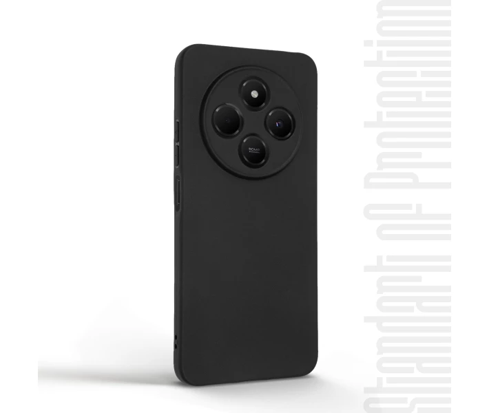 Фото - чохол для смартфону Чохол ArmorStandart Matte Slim Fit 4G Camera cover Black (ARM79372) для Xiaomi Redmi 14C