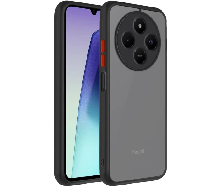 Фото - чохол для смартфону Чохол MAKE Frame Black (MCF-XR14C/PC75) для Xiaomi Redmi 14C/Poco C75